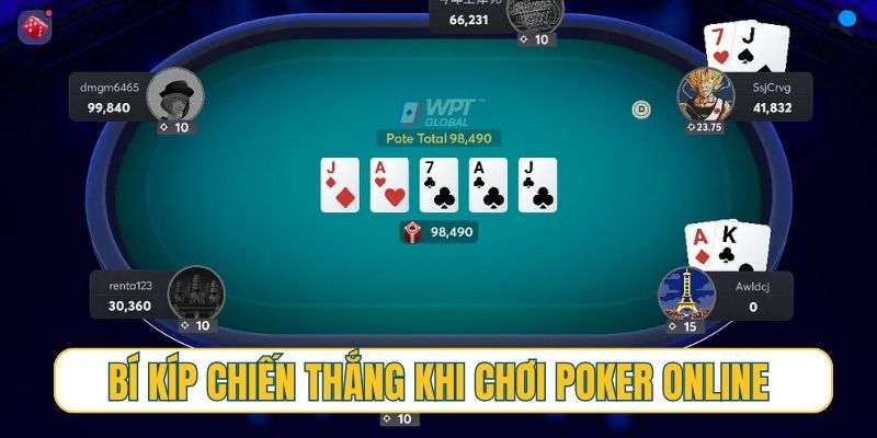 Bí kíp chiến thắng khi chơi poker online tại nhà cái 99OK