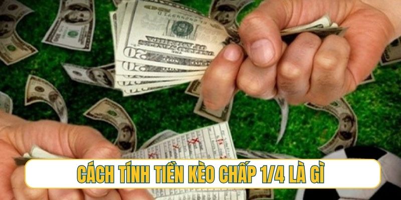 Cách tính tiền thắng thua trong kèo chấp 1/4 là gì