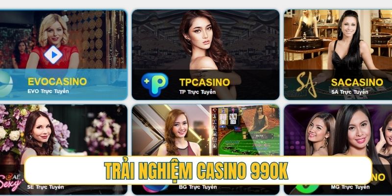 Trải nghiệm sòng bạc đẳng cấp năm sao cùng casino 99OK